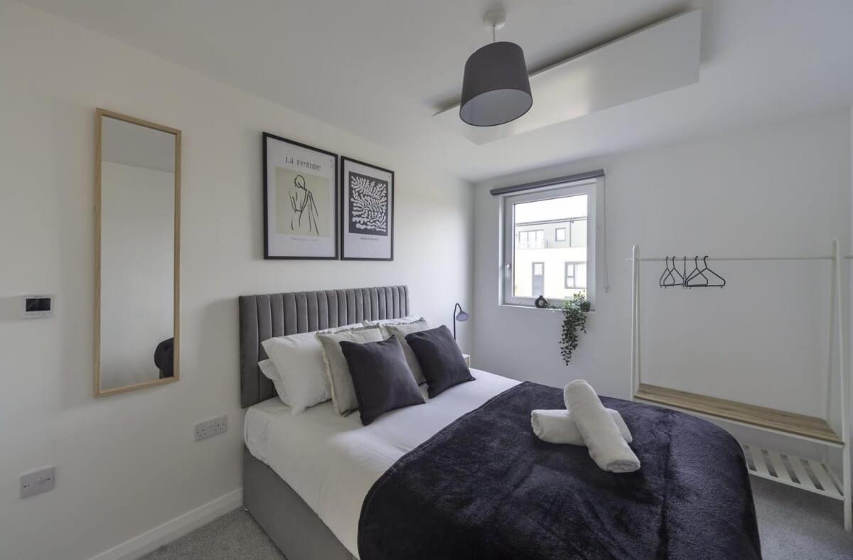 Modern And Bright 2 Bed Apartment In Ashford 阿什弗德 外观 照片