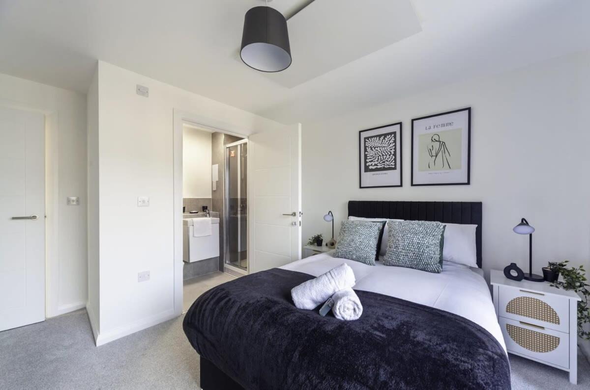 Modern And Bright 2 Bed Apartment In Ashford 阿什弗德 外观 照片